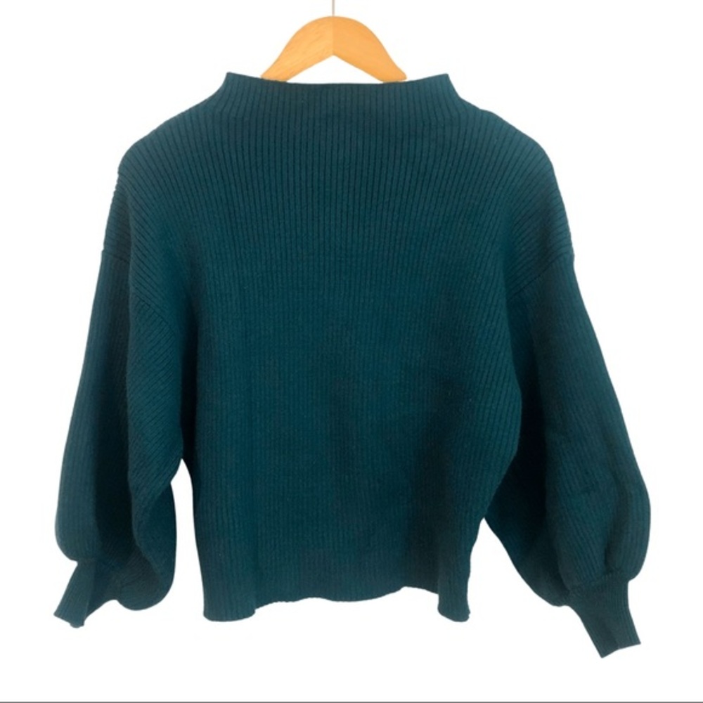Line & Dot Emerald Green Sweater S